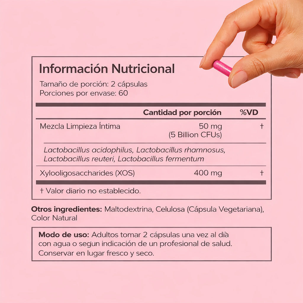 URO™ Probiótico Vaginal (Rompe el ciclo de infecciones recurrentes)