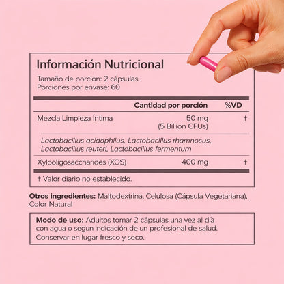 URO™ Probiótico Vaginal (Rompe el ciclo de infecciones recurrentes)