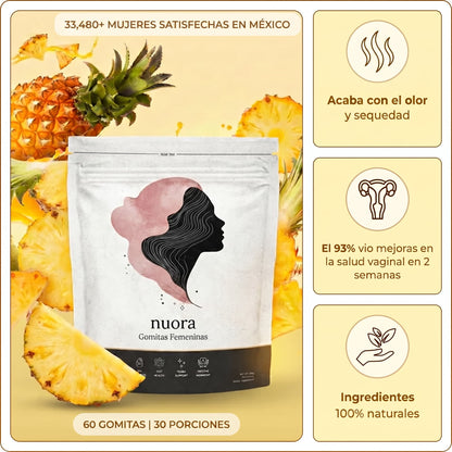 Nuora Probiótico Vaginal (Rompe el ciclo de infecciones)