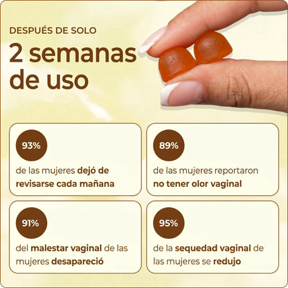 Nuora Probiótico Vaginal (Rompe el ciclo de infecciones)